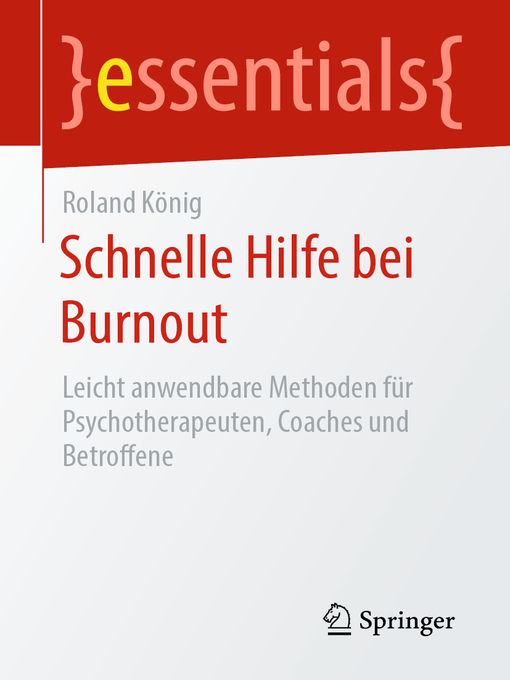 Title details for Schnelle Hilfe bei Burnout by Roland König - Available